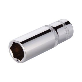 Головка шестигранна подовжена 1/2", 18 ммx78м Cr-V INTERTOOL ET-01181