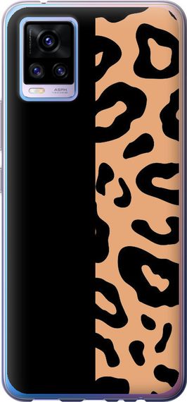 Чехол на Vivo V20 Пятна леопарда "4269u-2127-17620"