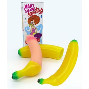 Банан-фаллоимитатор Water spray dildo Ø 33 mm