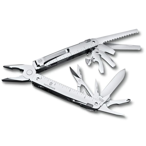 Мультитул Victorinox Swisstool MX Clip 115 мм 25 функцій у блістері (3.0327.MKB1)