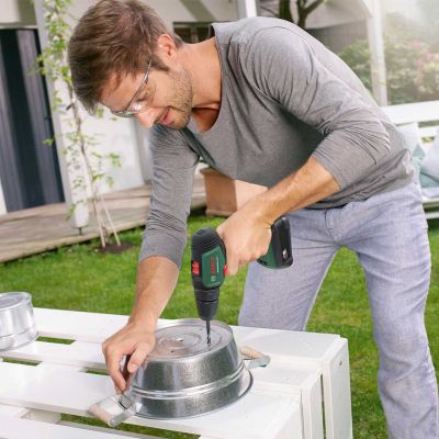 Шуруповерт Bosch UniversalDrill 18V, 2x1.5Ач, 40Нм, 440/1450 об/мин, ЗУ, 1.2кг, кейс (0.603.9D4.002) | Зображення 4