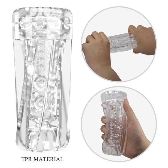 Мастурбатор с вибро PRETTY LOVE TAMARA, Vibration, TPR ABS sexstyle | Зображення 16