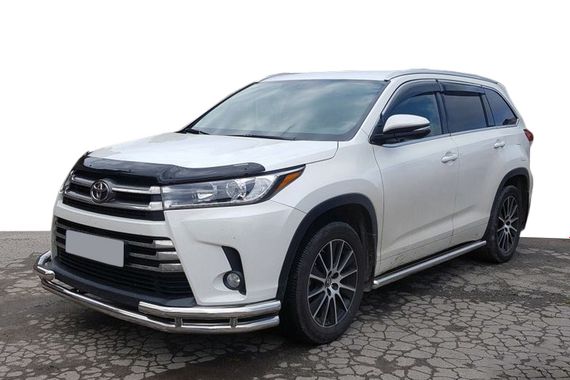 Кенгурятник ST-Special (нерж) для Toyota Highlander 2014-2019 гг