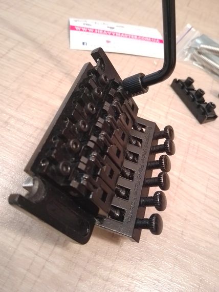 Гітарний бридж Floyd Rose тремоло для електрогітари чорний | Зображення 4