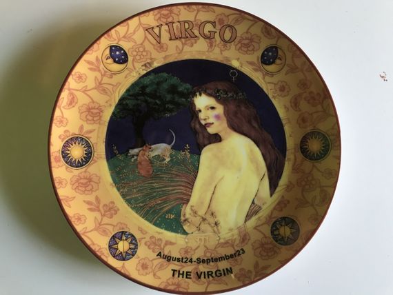 Декоративна тарілка із кріпленням на стіну Virgo 20 cm | Зображення 1