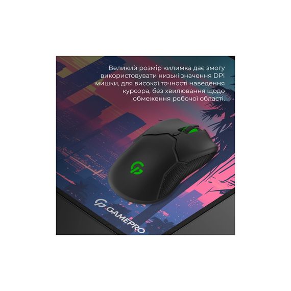 Килимок для мишки GamePro MP275S Speed/Control Black (MP275S) | Зображення 7
