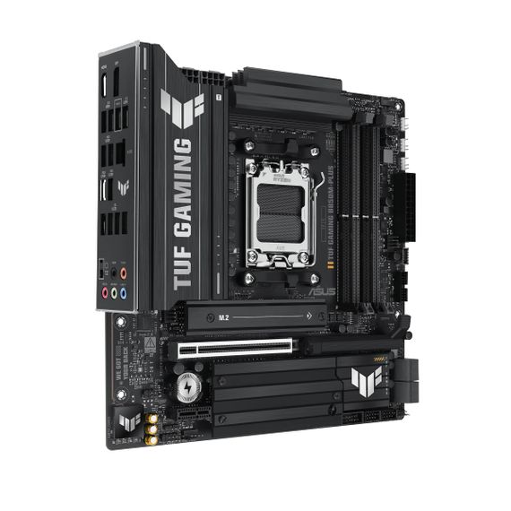 Материнcька плата ASUS TUF GAMING B850M-PLUS sAM5 B850 4xDDR5 M.2 HDMI DP mATX 90MB1IX0-M0EAY0 | Зображення 2