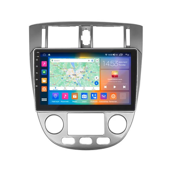 Штатная магнитола Lesko для Chevrolet Nubira  2003-2010 IPS 9" 4/64Gb CarPlay 4G Wi-Fi GPS Prime Нубира
