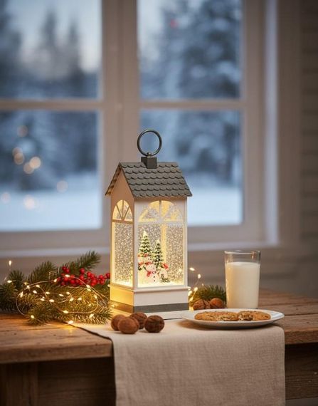 Новорічний нічник-ліхтар з ефектом метелика XMAS WDL-24074B (47704-10099_818) | Зображення 7