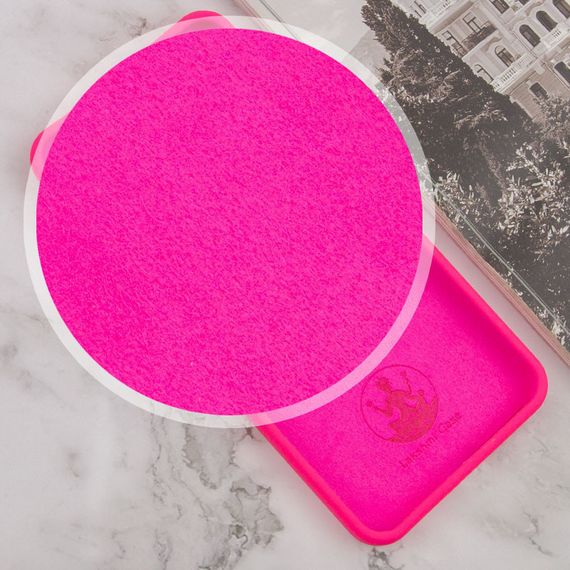 Чохол Silicone Cover Lakshmi Full Camera (AAA) для Xiaomi Redmi 13C / Poco C65 Рожевий / Barbie pink | Зображення 3