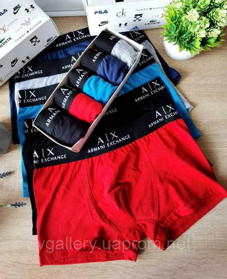 Чоловічі труси Armani Exchange, чоловічі боксери Армані, бавовняні труси Армані Преміум якості XXL | Зображення 1