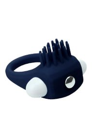 Эрекционное кольцо Dream Toys Rings of Love с усиками, синего цвета Sex Aura