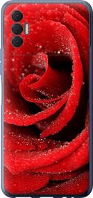 Чехол на Tecno Spark 8p KG7n Красная роза "529u-2526-17620"