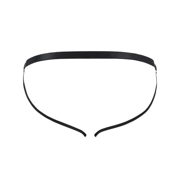 Чоловічі відкриті сліпи Passion 034 OPEN LUKE XXL/XXXL Black, екошкіра | Зображення 5