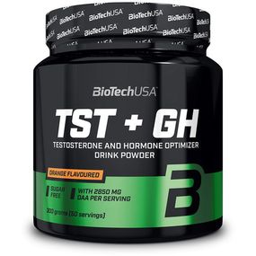 Тестостероновий бустер BioTechUSA TST + GH 300 g /50 servings/ Orange