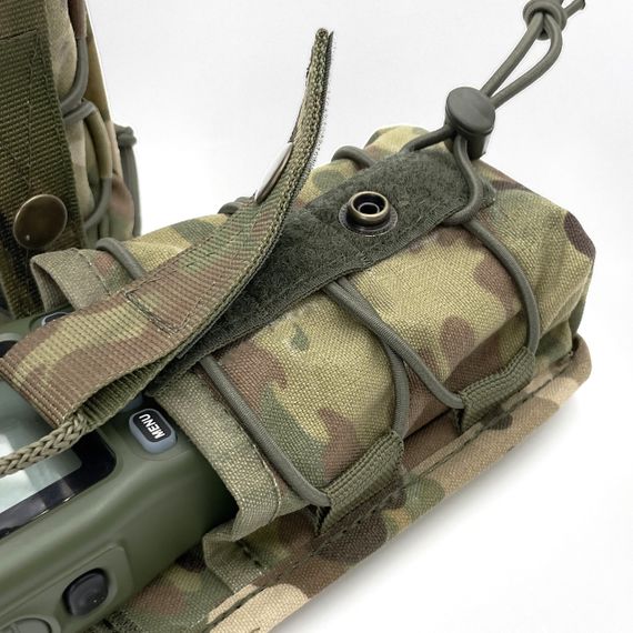 Підсумок під рацію Cordura 500D Мультикам (multicam) Molle чохол тримач для рації | Зображення 9