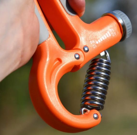 Еспандер кистьовий Power System PS-4021 з регульованим навантаженням 10-40 кг Power Hand Grip Orange (PS-4021_Orange) | Зображення 3