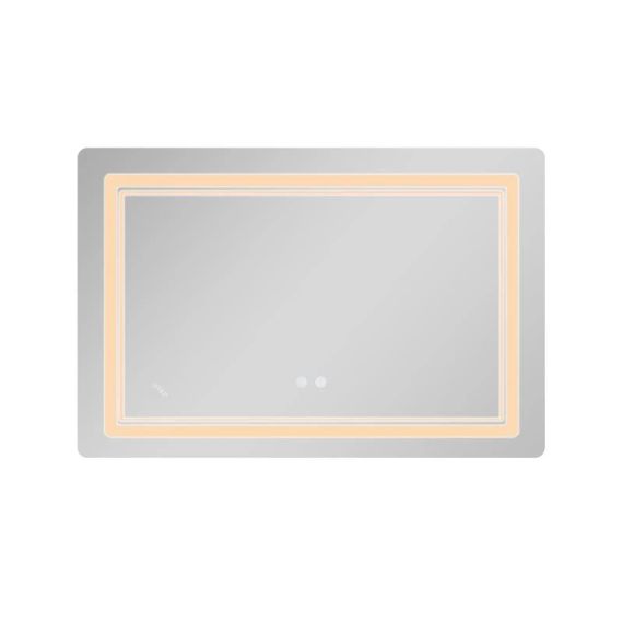 Дзеркало Qtap Cardinal (CA2) 800х600 з LED-підсвіткою Touch, з антизапотіванням, з димером, темп. кольору (3000-6500K) Reverse | Зображення 4