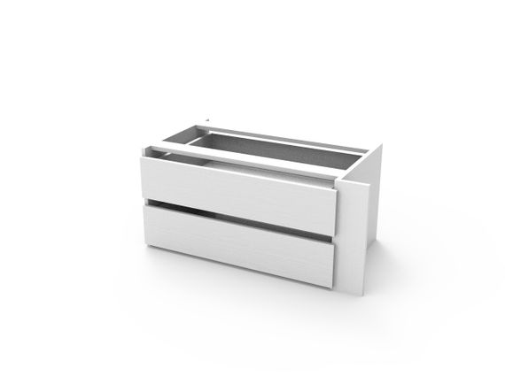 Ящик для шафи купе L-Caiser Doros Білий 87,6х50х55 (40908004)