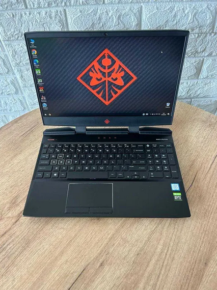 Ноутбук HP Omen 15-dc1030nr 15.6" i7 8750H 16Gb SSD 128Gb + HDD 1Tb RTX 2060   Б/В