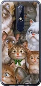 Чохол для Nokia 7.1 з силікону FCh_079504