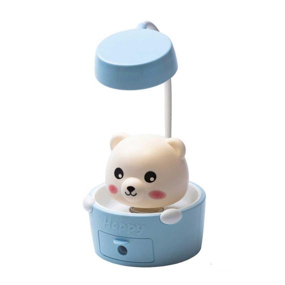 Детская настольная лампа высота 27 см светильник с точилкой для карандашей HP12268B