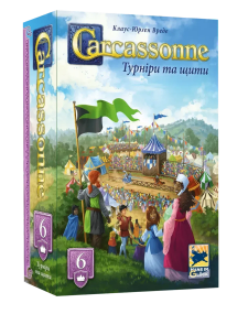 Настольная игра Каркаcсон: Турниры и щиты (Carcassonne: Jousts and Crests) укр.