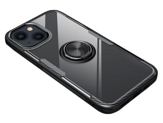Чохол Primolux Ring Magnetic Stand для Apple iPhone 14 - Black | Зображення 2