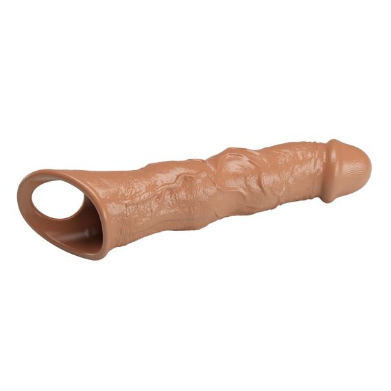 Подовжуюча насадка на член - Pretty Love Extension Penis Sleeve Latin, 28 см | Зображення 6