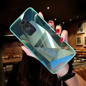 Чохол Diamond Case для Xiaomi Redmi Note 9 колір Зелений