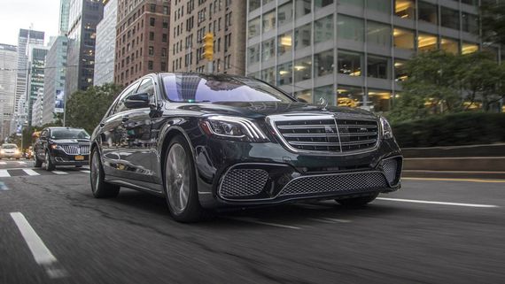 Комплект обвісів S65 AMG (2018-restyling) для Mercedes S-сlass W222 2013-2020 рр