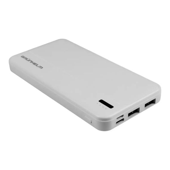 Повербанк Power bank Grunhelm GP-10W 10000 mAh білий | Зображення 2
