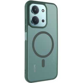 Чохол TPU Bloom with Magnetic Fit для Xiaomi Redmi 15C (EU) Green