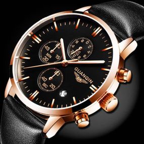 Годинники чоловічі Guanquin Digit у фірм. коробочці