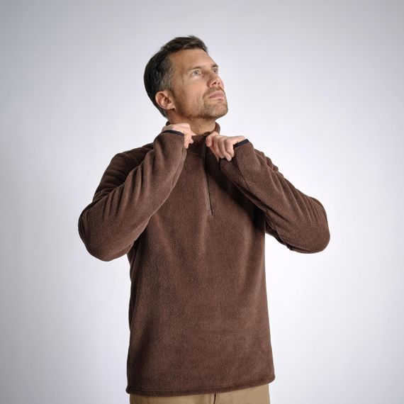 Кофта флісова 500 коричнева - M. | Зображення 2