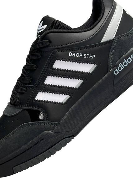 Чоловічі кросівки Drop Step All Black White , весна, літо, осінь , В'єтнам 44 28.0 | Зображення 3