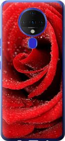 Чехол на Tecno Spark 6 KE7 Красная роза "529u-2418-17620"