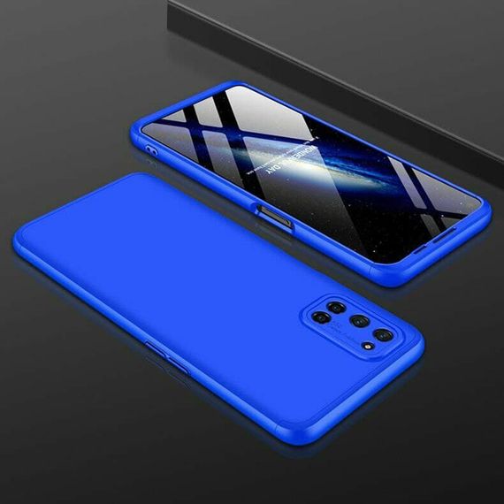 Чохол GKK 360 градусів для Oppo A52 колір Синій | Зображення 2