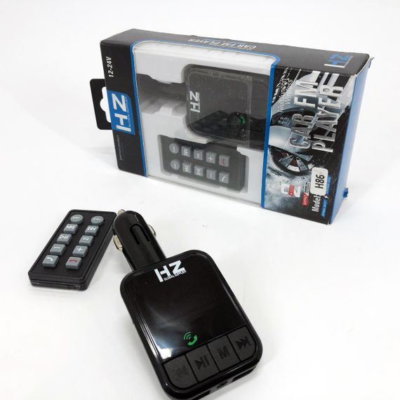 Передатчик для музыки в машину, Bluetooth через прикуриватель, Устройство для передачи музыки в авто NW-84 | Зображення 1