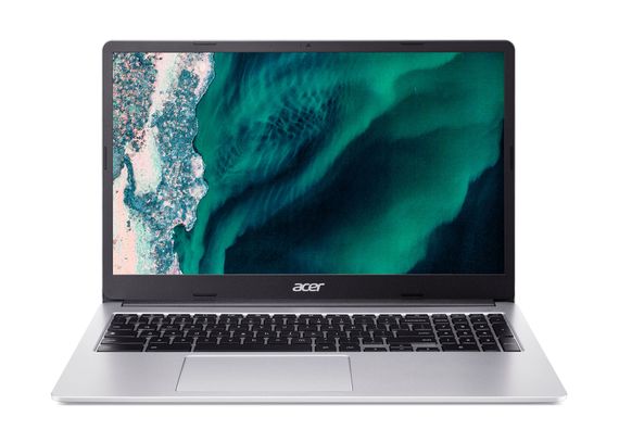 Ноутбук Acer Chromebook CB315-4HT 15' FHD IPS Touch, Intel P N6000, 8GB, F128GB, UMA, ChromeOS, сріблястий (NX.KBAEU.002) | Зображення 8