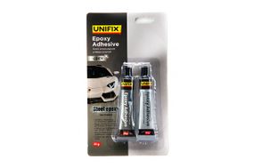 Клей эпоксидный для металла Unifix - 20г тюбик серый (940027)