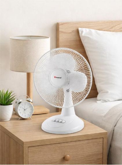 Вентилятор настільний DOMOTEC MS-1626 White з автоповоротом 3 режими 40 Вт | Зображення 2