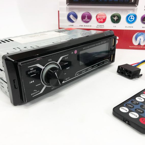 Магнітофони для машин MP3-3885 ISO 1DIN, Автомагнітоли ukc 1 din, Автомагнітола 1 din для автомобіля GC-99 | Зображення 1