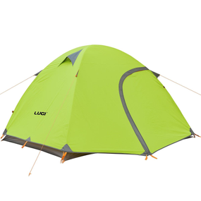 Намет 3 х місний 210×180×135 (см) кемпінговий туристичний для риболовлі, відпочинку на природі, пляжу Салатовий LU-018