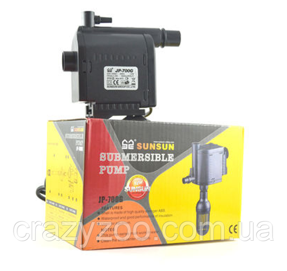 Помпа для акваріума SunSun JP-700G 12 Вт 650 л/год до 130 л | Зображення 1