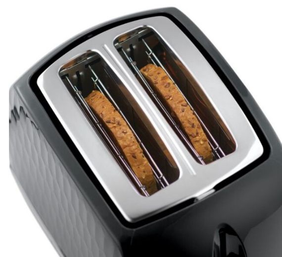 Тостер Russell Hobbs 26061-56 Honeycomb Black | Зображення 2