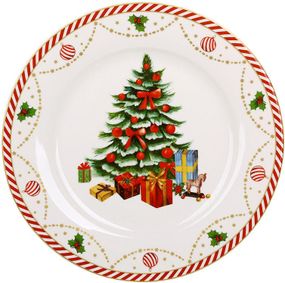 Набір 4 порцелянових тарілок "Candyland" Ø19см, десертні