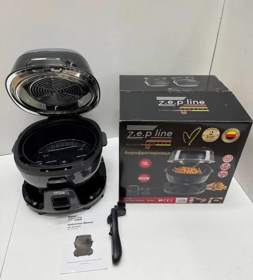 Смарт-Аерофритюрниця з функцією обертання на 18 програм Zepline ZP-140 10літрів 4000Вт | Зображення 7