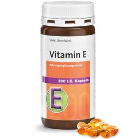 Витамин E Sanct Bernhard Vitamin E 200 IU Natural 240 Caps
