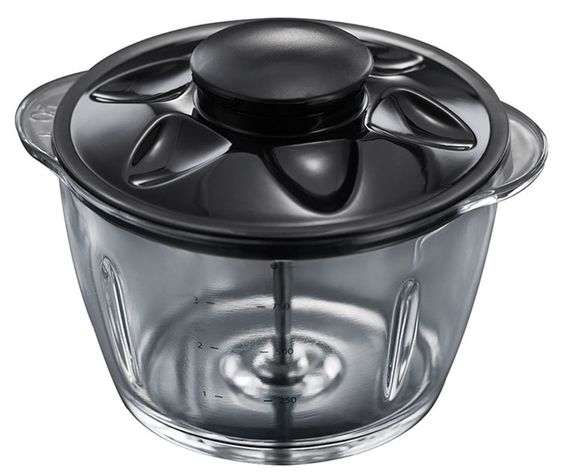 Измельчитель Russell Hobbs 24662-56 Matte Black, 200 Вт, 500 мл, лезвия из нерж. стали, черный (24662-56) | Зображення 3